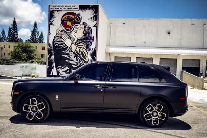 Image #4 of our 2021 Rolls Royce Cullinan  (Matte Black) In Miami Fort Lauderdale Palm Beach South Florida