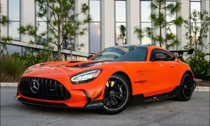 Image #1 of our 2022 Mercedes AMG Black Series  (orange) In Miami Fort Lauderdale Palm Beach South Florida