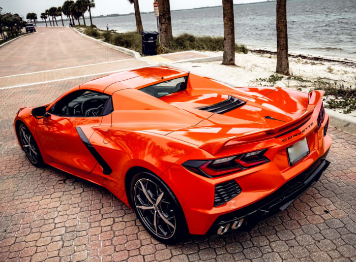 Image #5 of our 2021 Chevrolet Corvette C8 Convertible (Orange) In Miami Fort Lauderdale Palm Beach South Florida