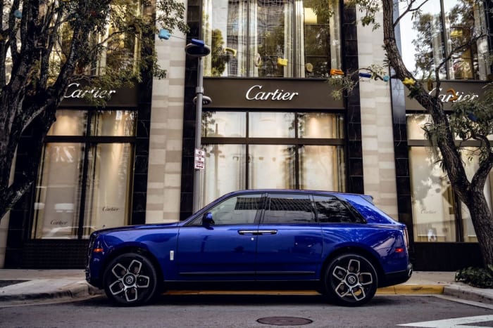 Image #0 of our 2022 Rolls-Royce Cullinan  (Blue) In Miami Fort Lauderdale Palm Beach South Florida