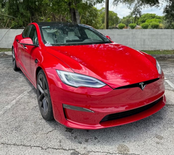 Image #0 of our 2022 Tesla Plaid  (Red) In Miami Fort Lauderdale Palm Beach South Florida