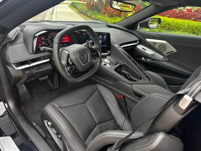 Image #3 of our 2022 Chevrolet Corvette Spyder (Convertible) (Black) In Miami Fort Lauderdale Palm Beach South Florida