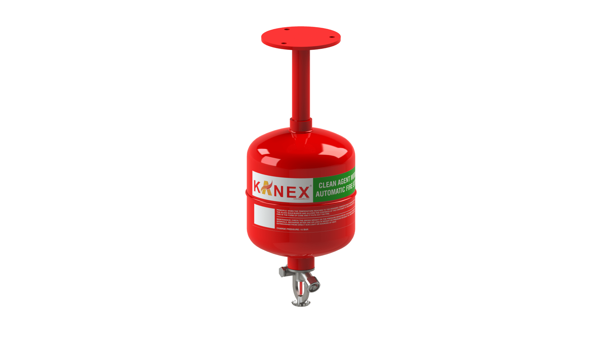 5 KG Automatic Modular Fire Extinguisher (Clean Agent HFC236FA Type)