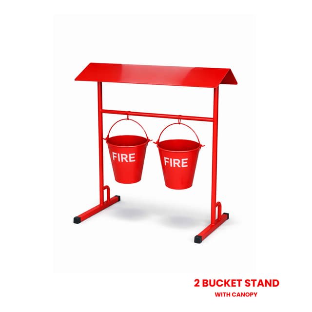 2 Bucket Stand with two buckets