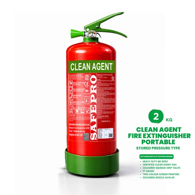 Clean Agent Portable Fire Extinguisher — view 2