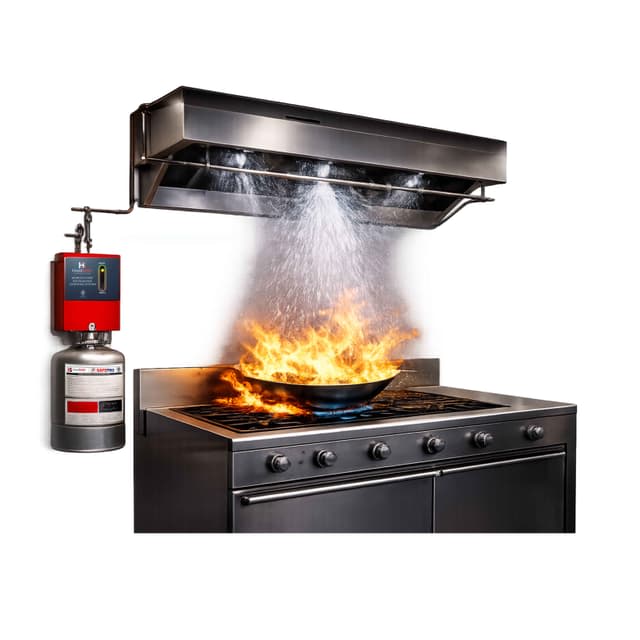 Kitchen - Wet Chemical based Fire Suppression System