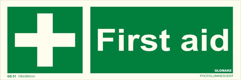 Photoluminescent Safety Signs