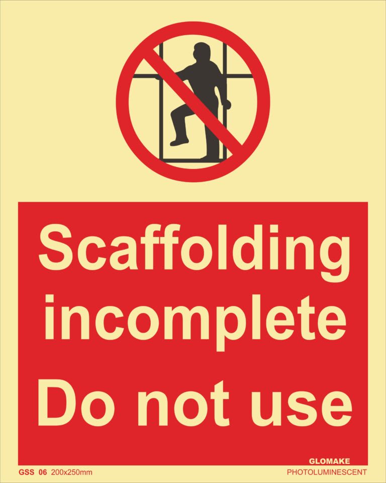 Photoluminescent Site Safety & Parking Signs — view 6