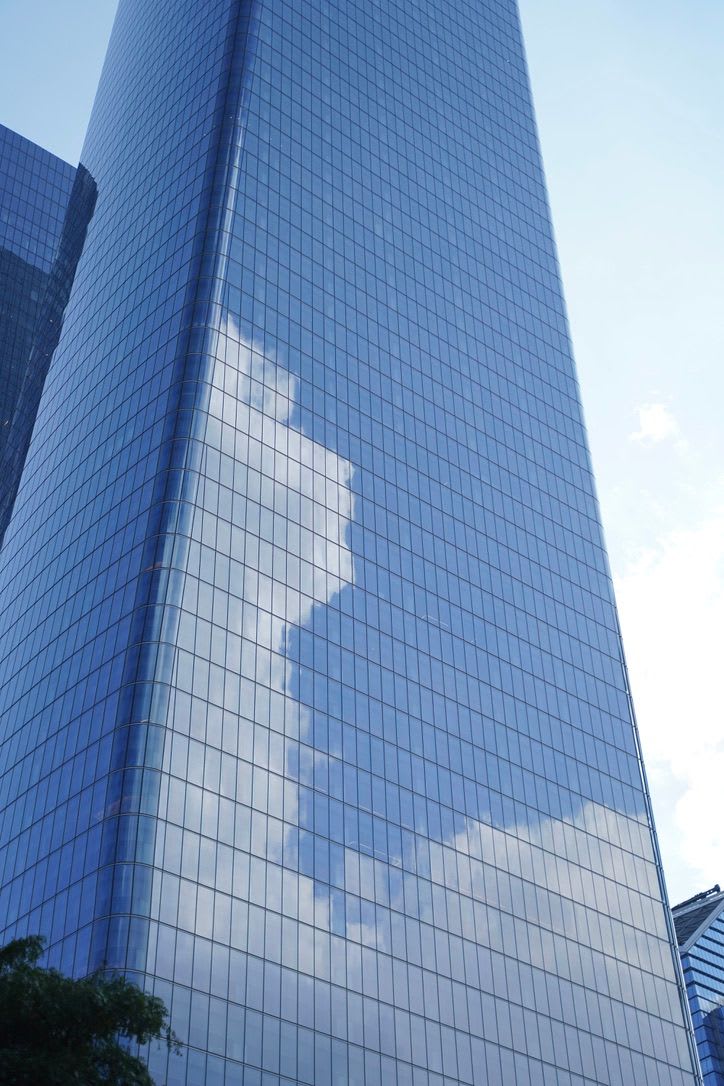 building reflection