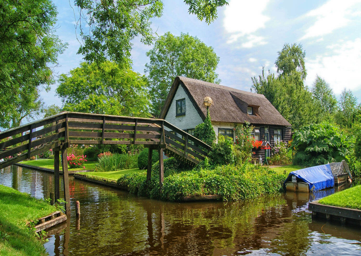 Fietsroute Door Giethoorn Blokzijl Vollenhove 