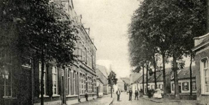 Kosthuis op het Sint Annaplein vroeger