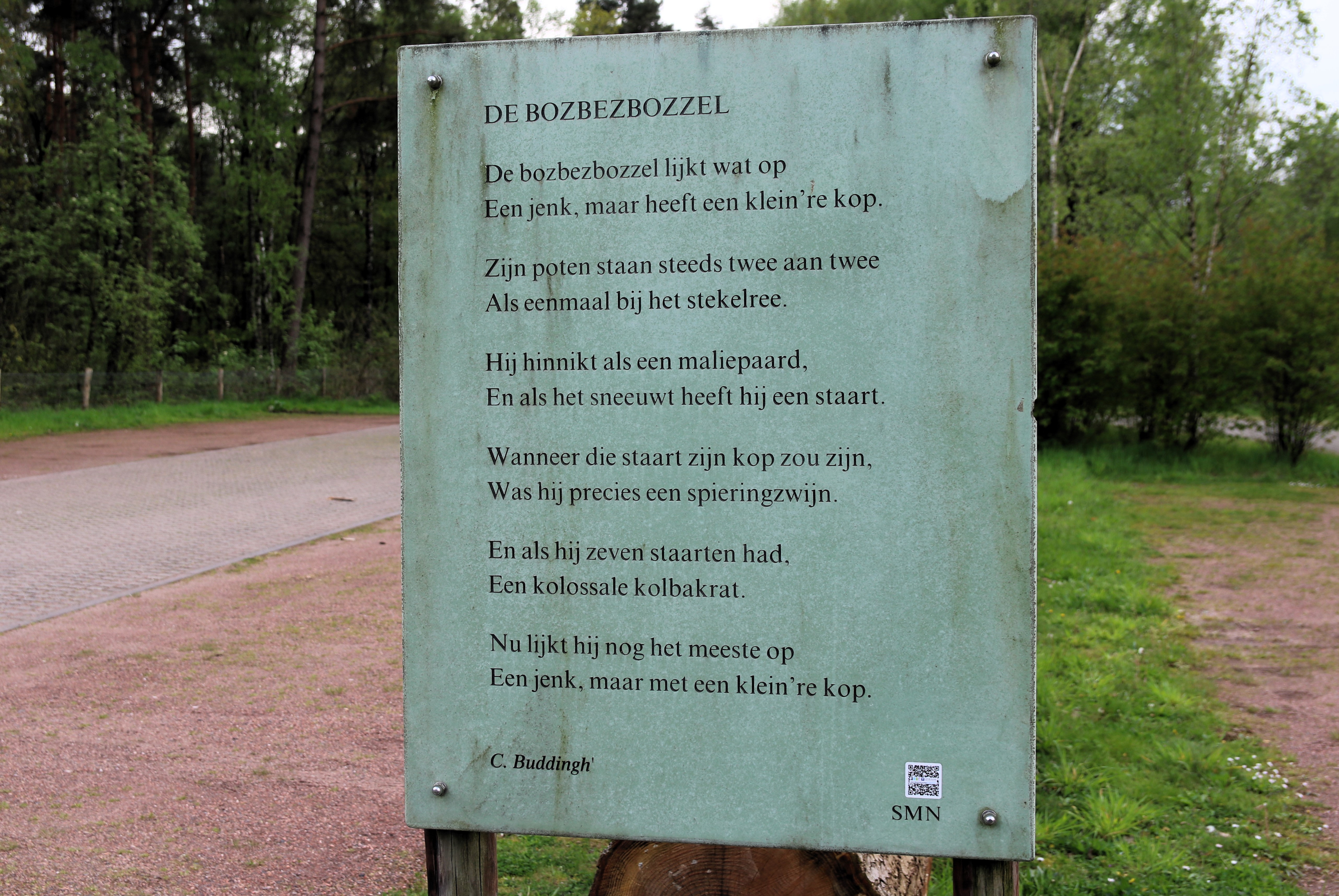 Muurgedicht | Bozbezbozzel Vierhouten