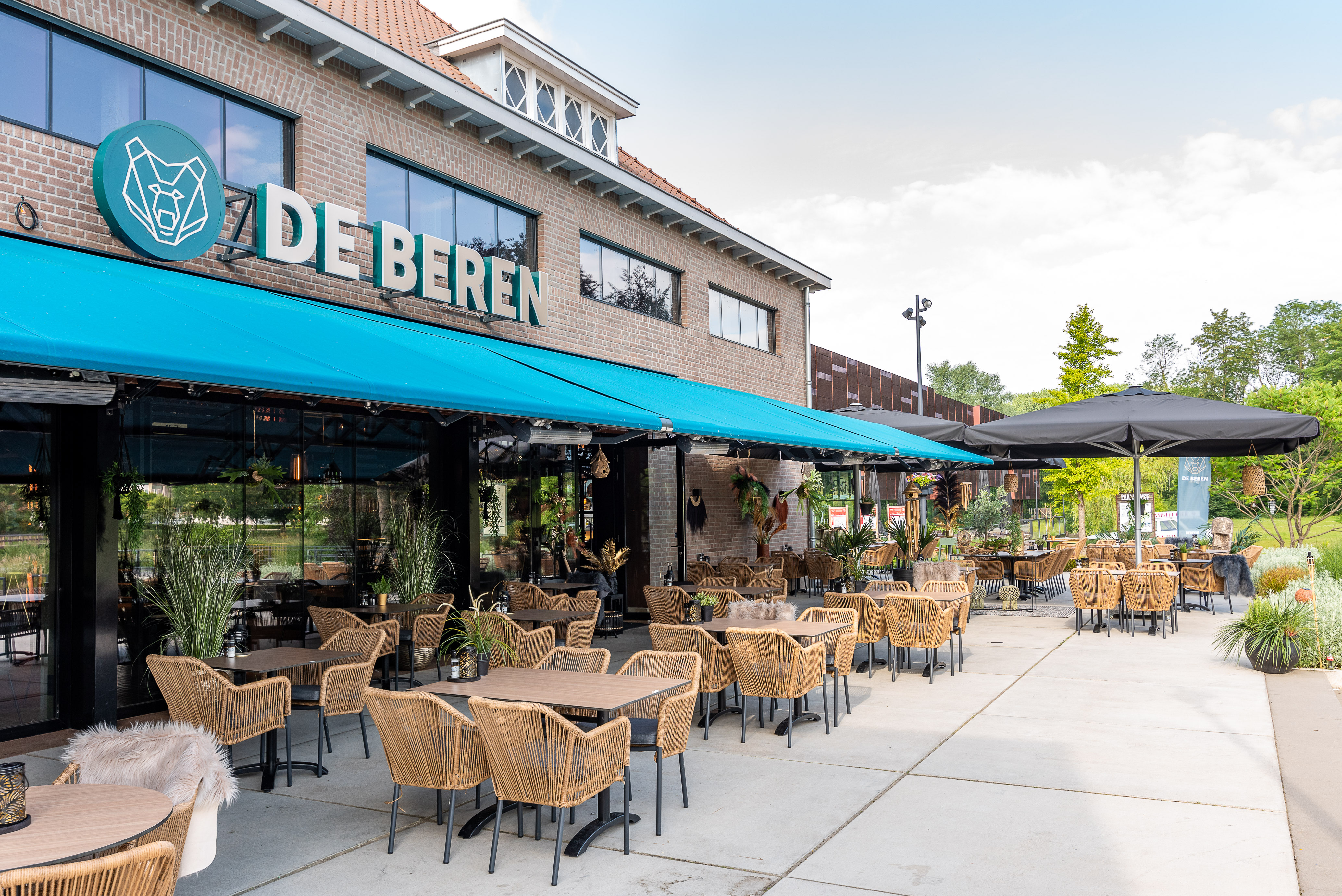 Restaurant De Beren Valkenburg | Terras