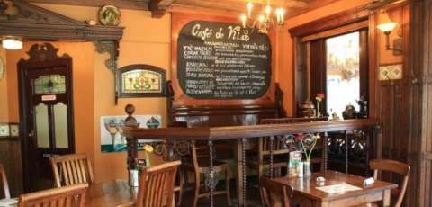 Café De Vlist het interieur