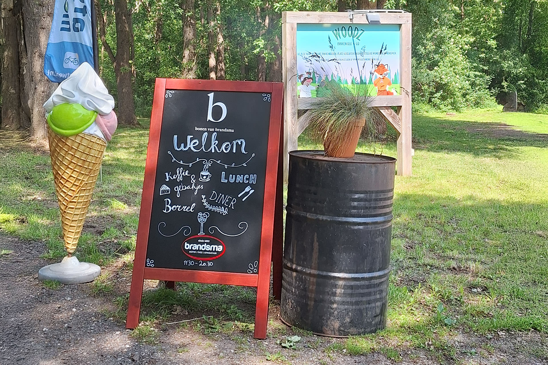 Fietsers zijn welkom