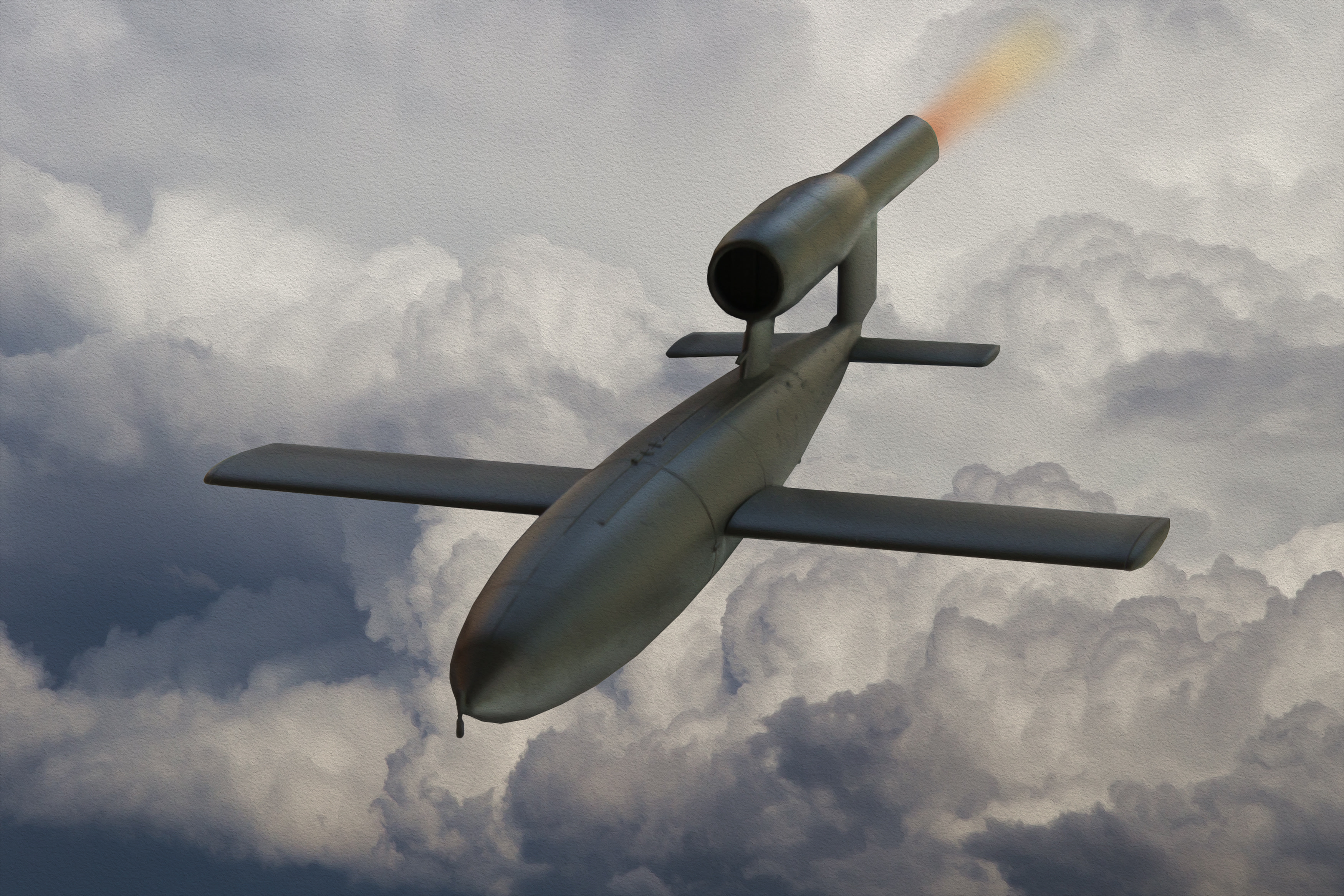 V1 Bom uit de Tweede Wereldoorlog