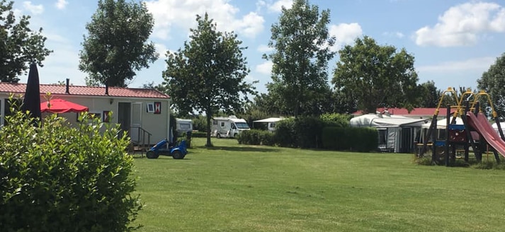 Overzicht over de camping
