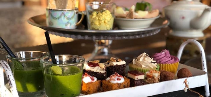 Geniet van een vegan high tea