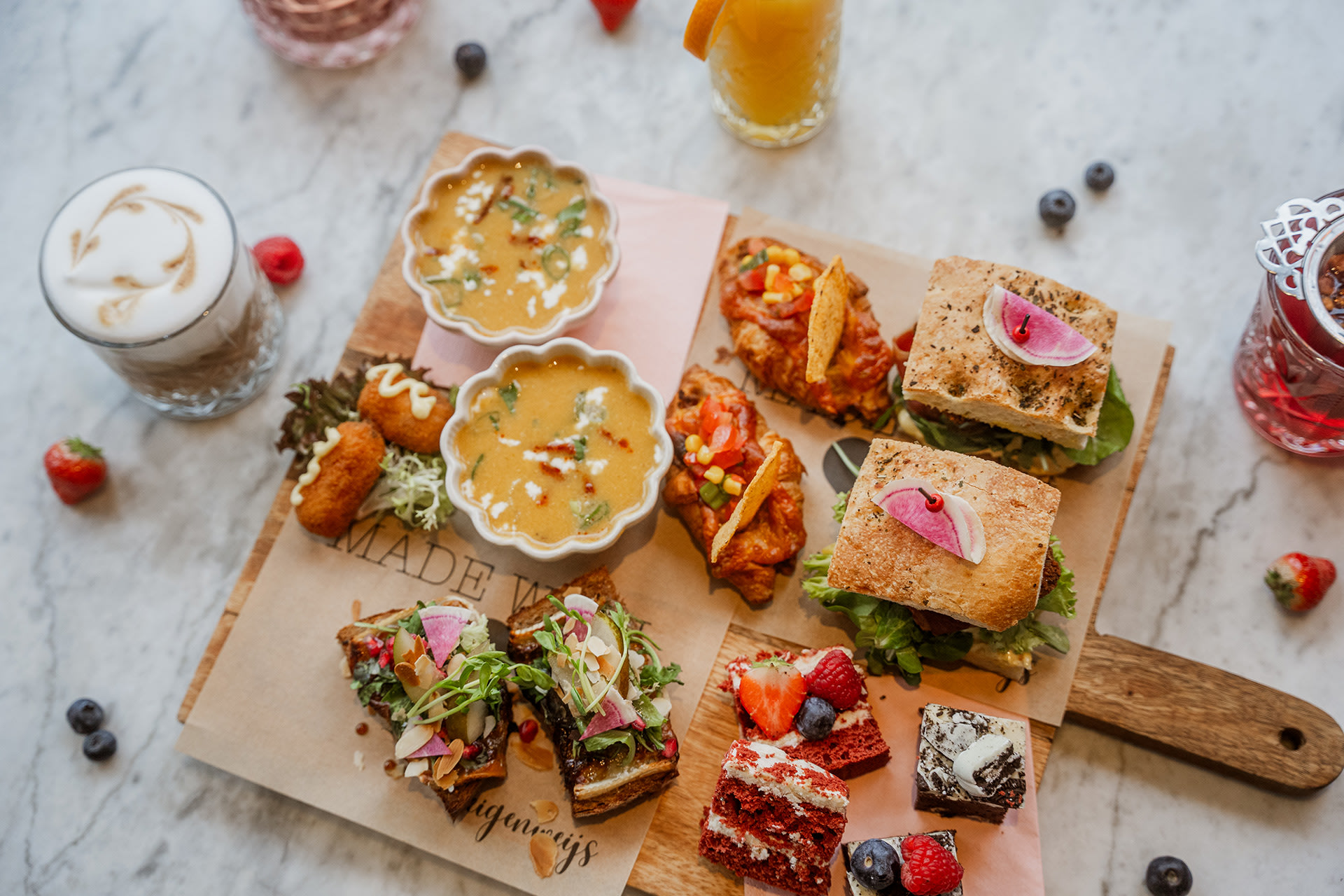 Luxe lunchplank van Eigenweijs