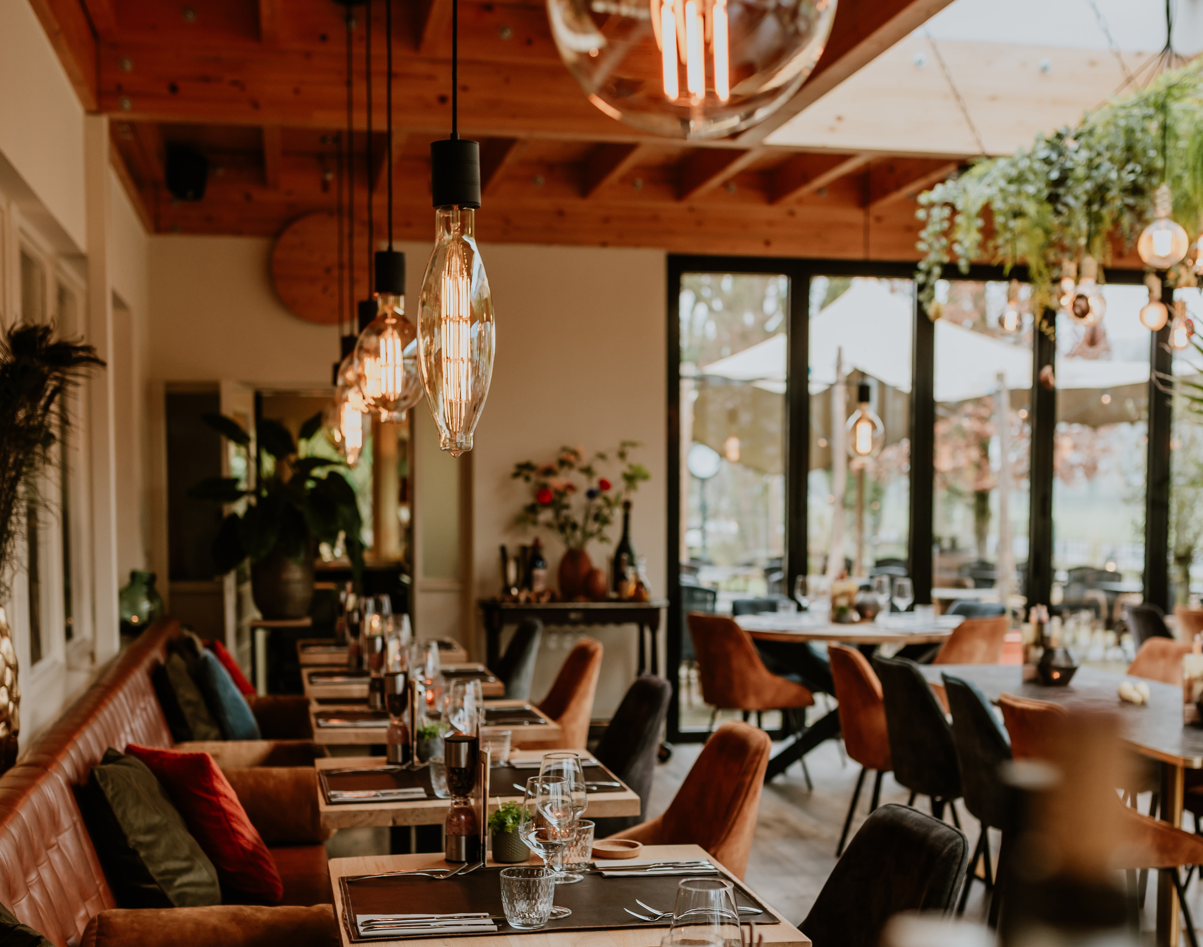 De serre van Hotel Restaurant Jachtlust