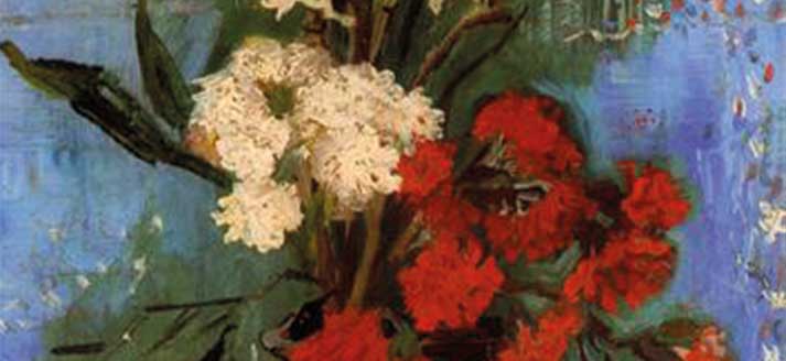 Vincent van Gogh, Vase with Carnations and Other Flowers. 1886, Parijs