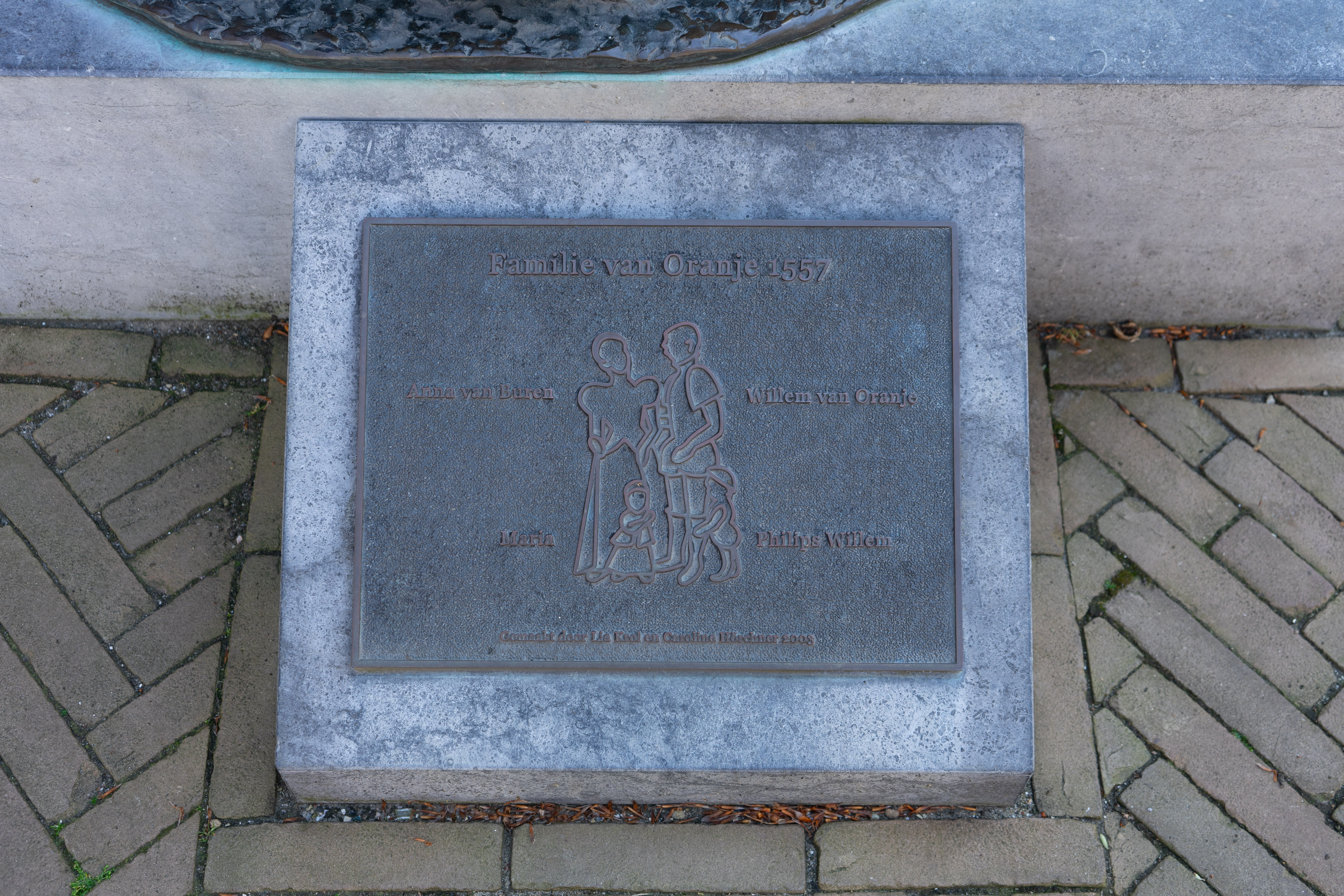 plaquette familie in 1557