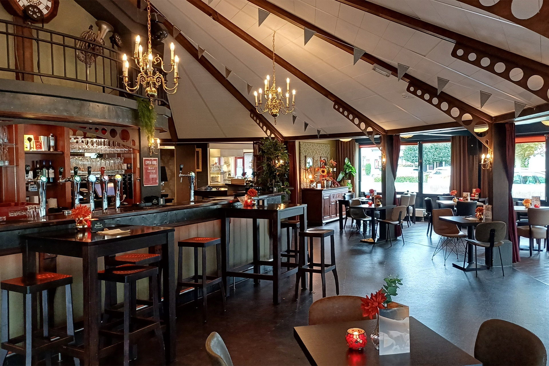 Heerlijk binnen zitten in De Wingerd