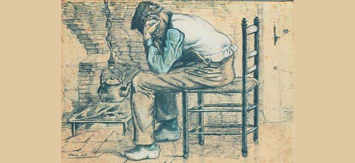 Cornelis Schuitemaker, een boer uit St. Willebrord, werd Vincents favoriete model.