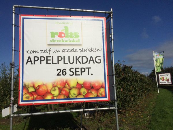 Appelplukdag bij Roks