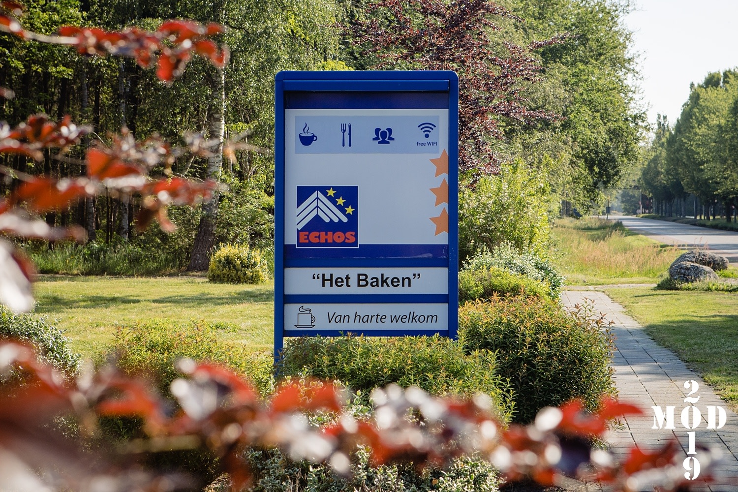 Ingang ECHOS, van harte welkom