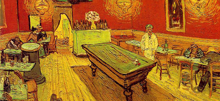 Nachtcafé, Vincent van Gogh (1888)