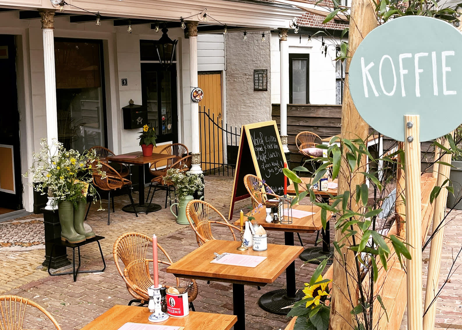 Hotel Greate Pier terras