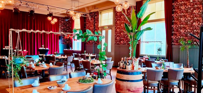 Gezellige binnenzit Bij Ludger