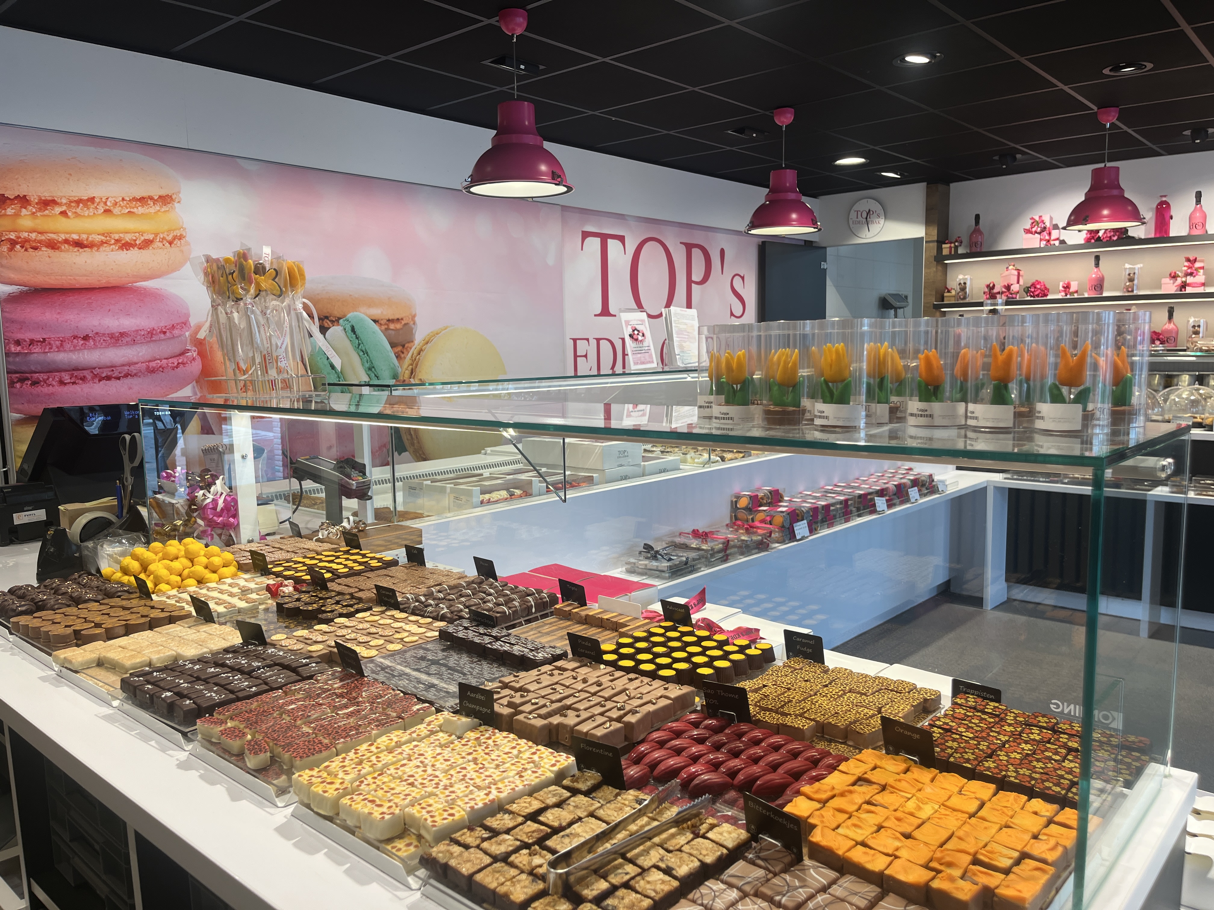 Een groot assortiment lekkernijen