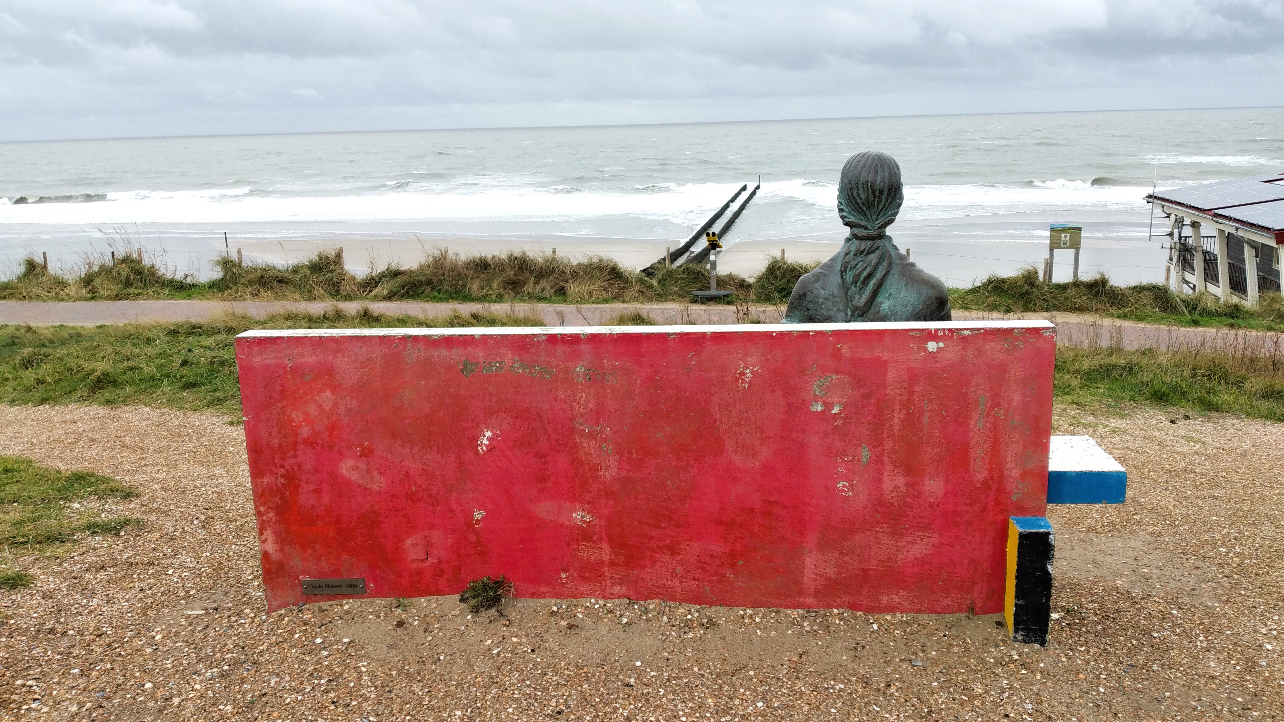 De Mondriaanbank uitzicht