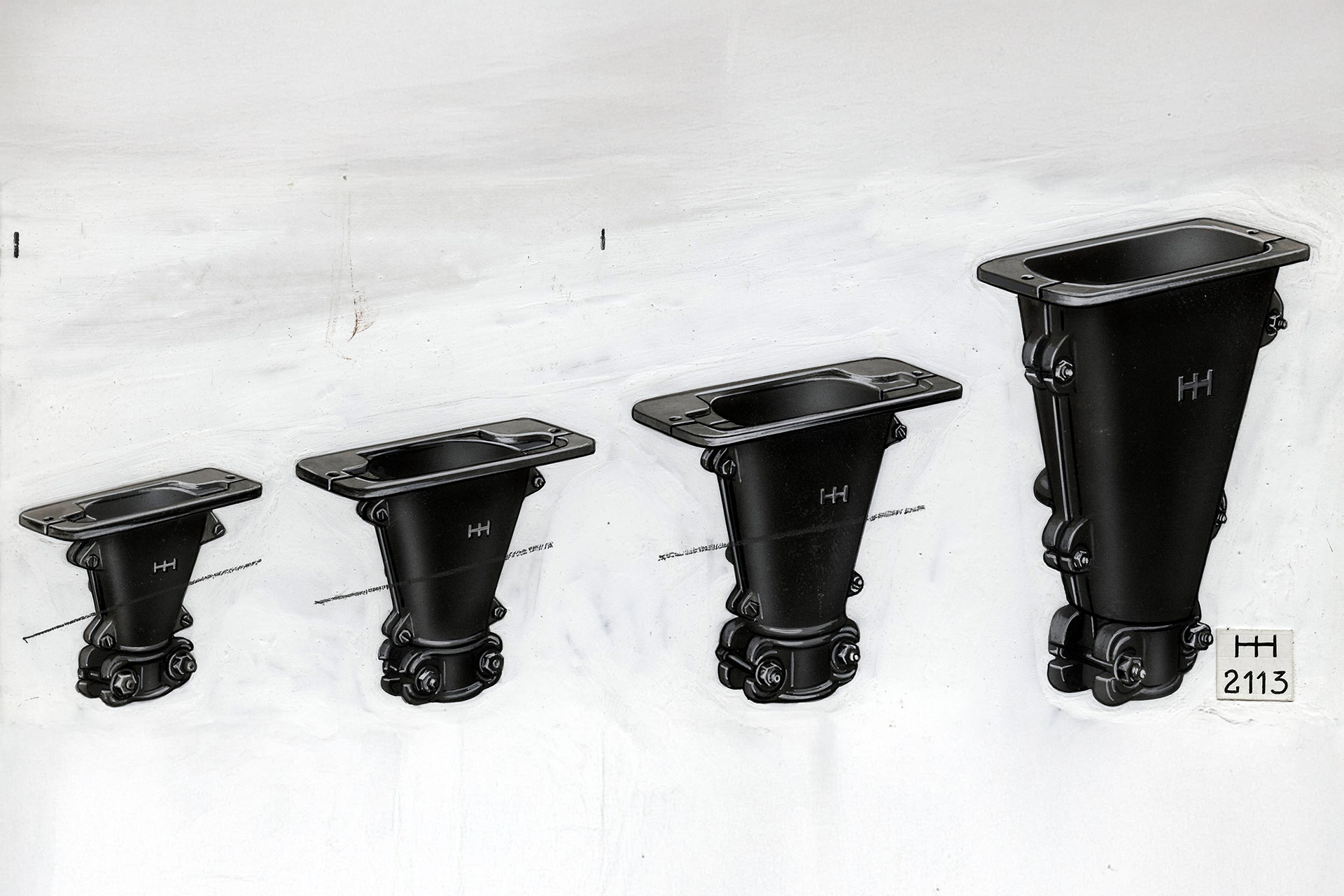 Apparatuur van firma F. Hazemeyer & Co