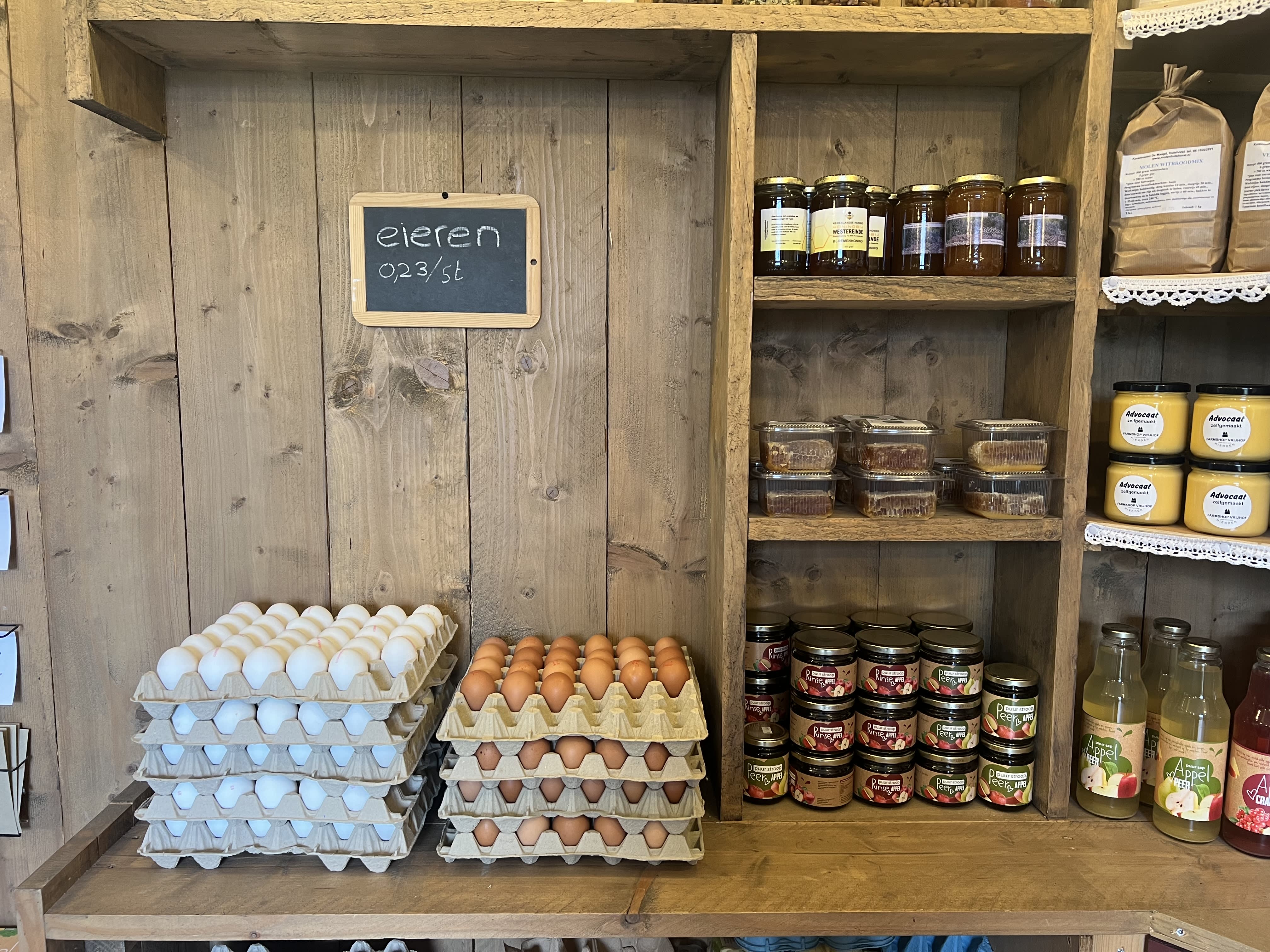 Farmshop Vrijhof | Verse producten