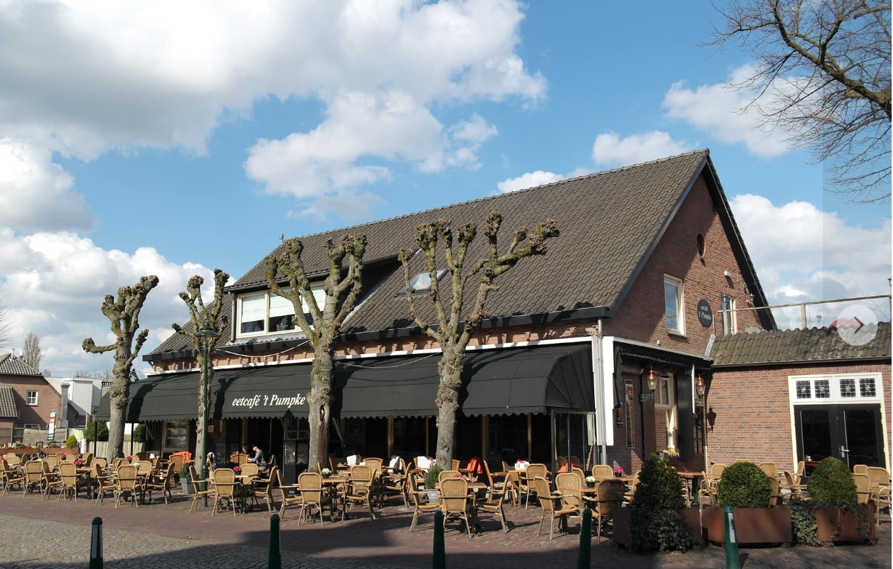 Vooraanzicht van Eetcafé 't Pumpke