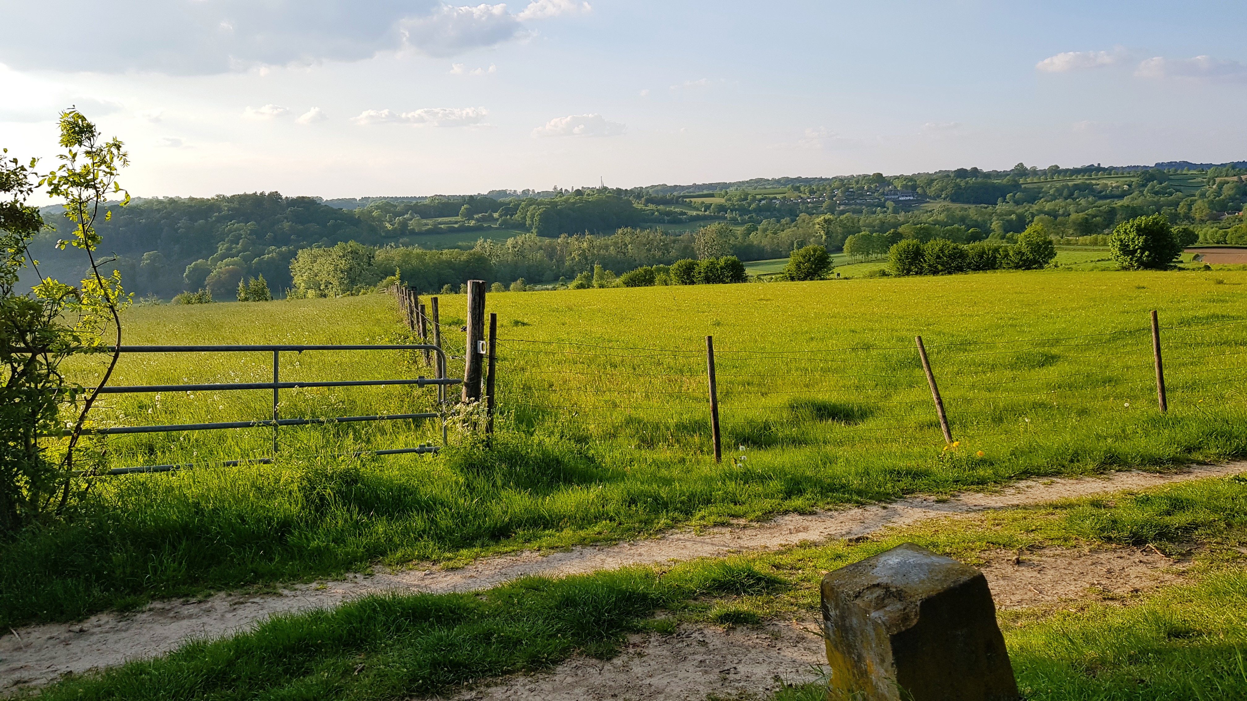 Fietsroute in de Voerstreek