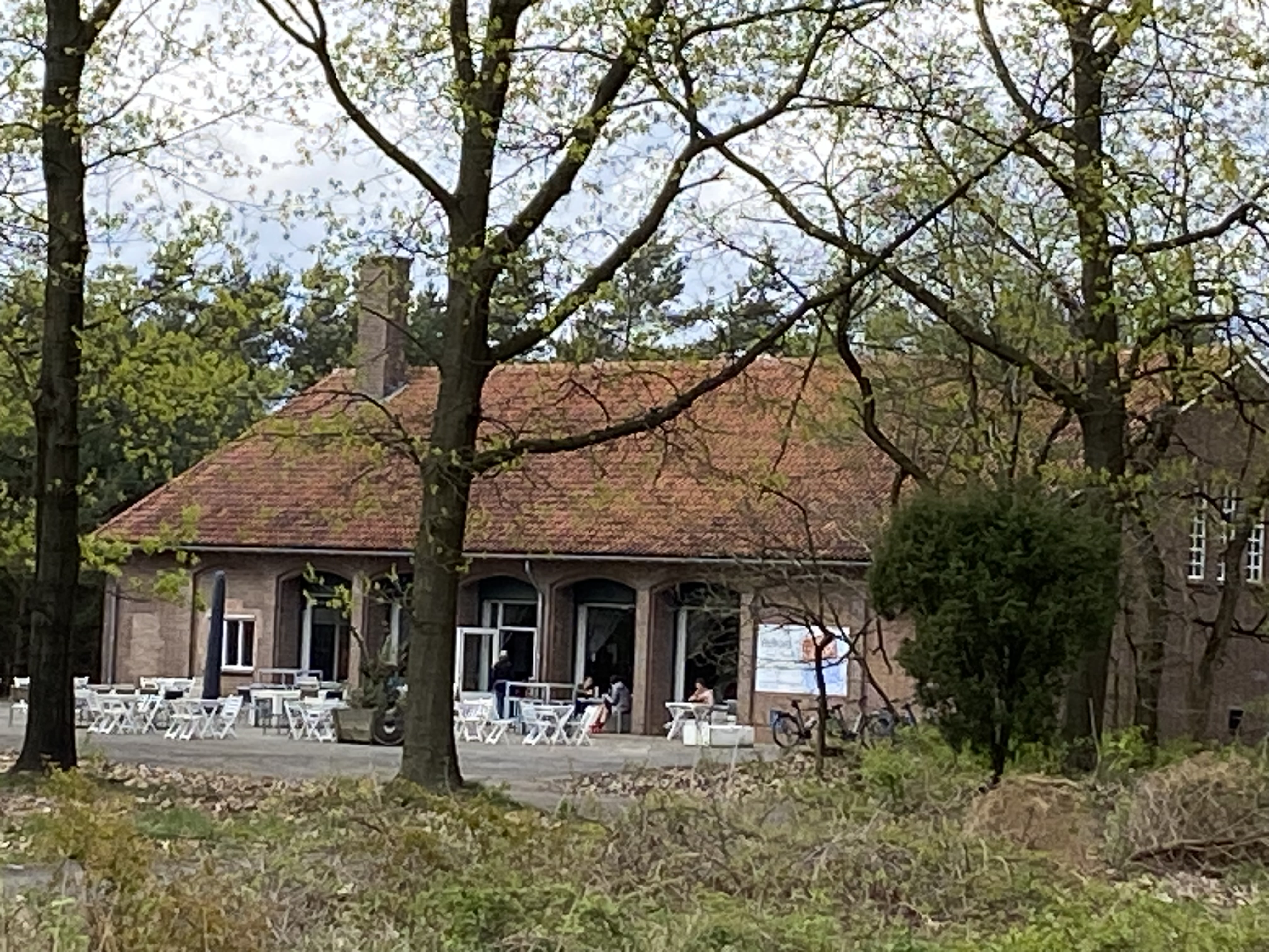 Het terras van de Garage
