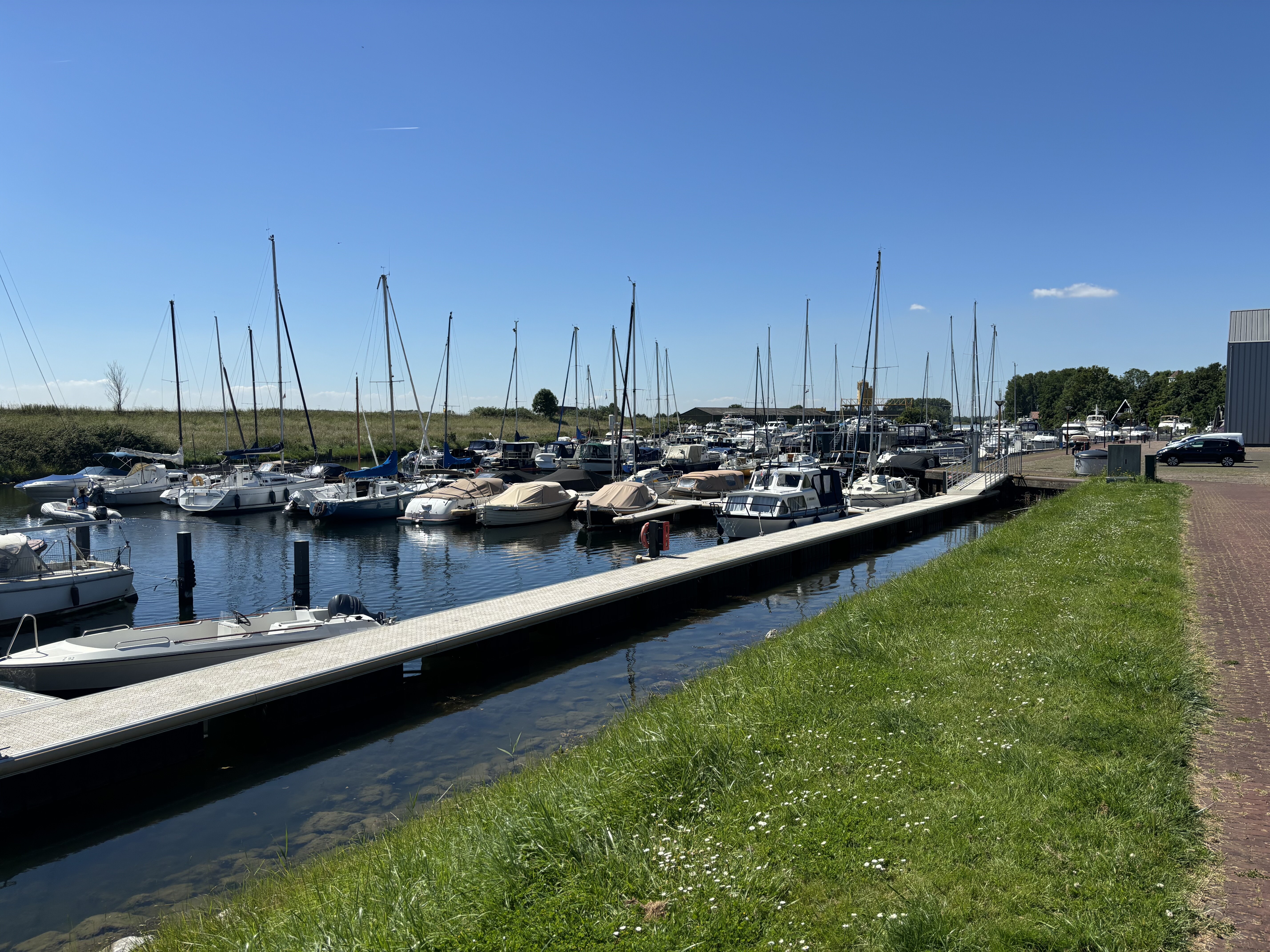 Bistro Restaria Havenzicht uitzicht terras 