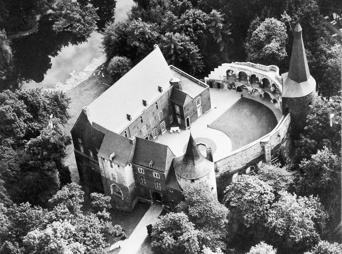 Kasteel Horn luchtfoto