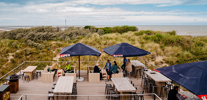 Uitzicht op het water