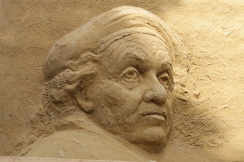 Prachtig portret van zand