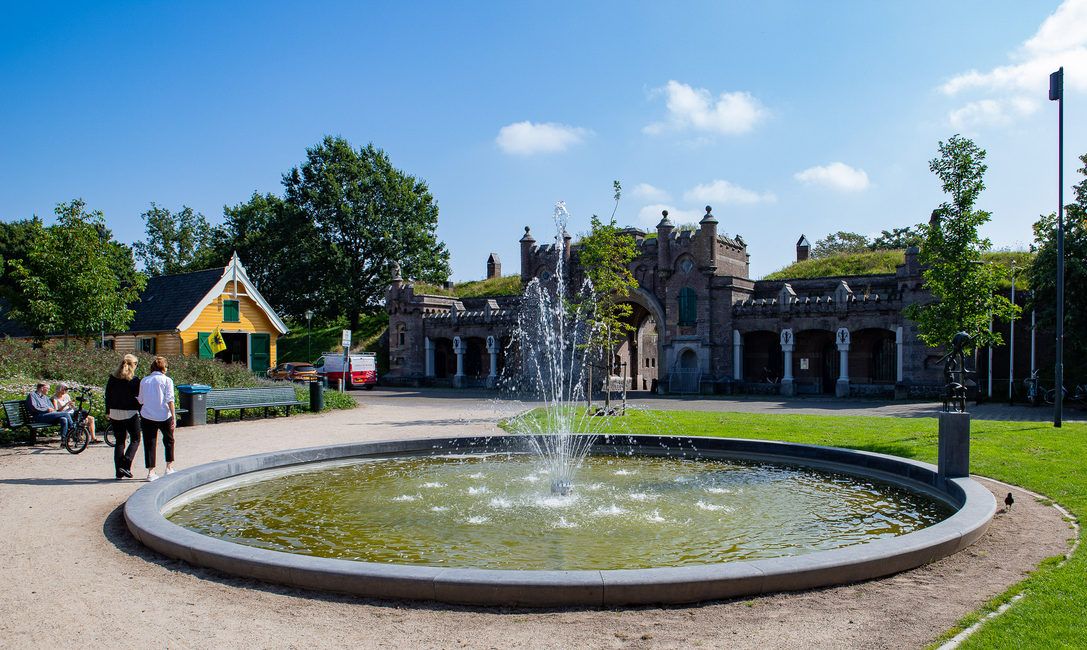 VVV Naarden Vesting - Fontein