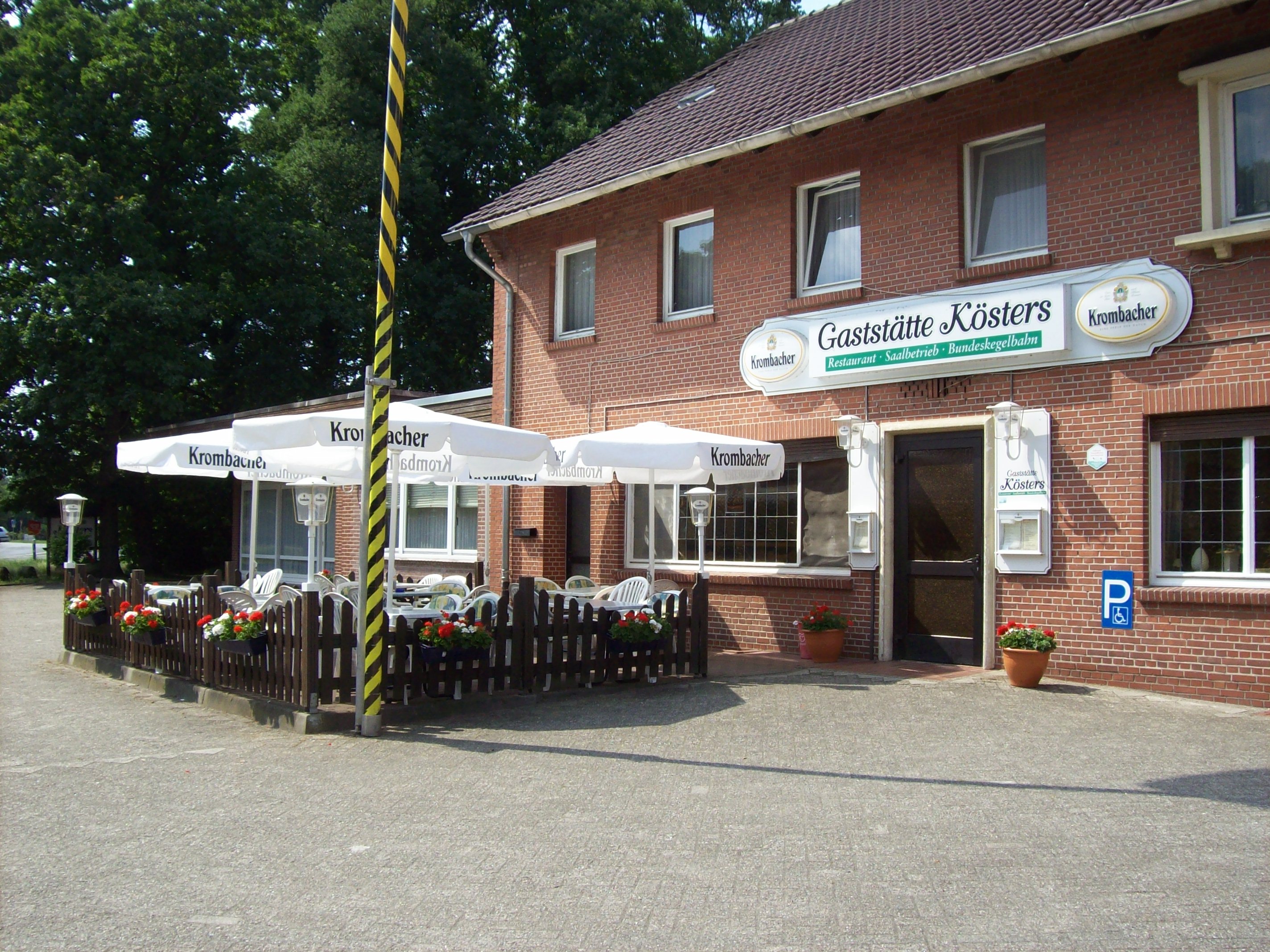 Gaststätte Kösters terras