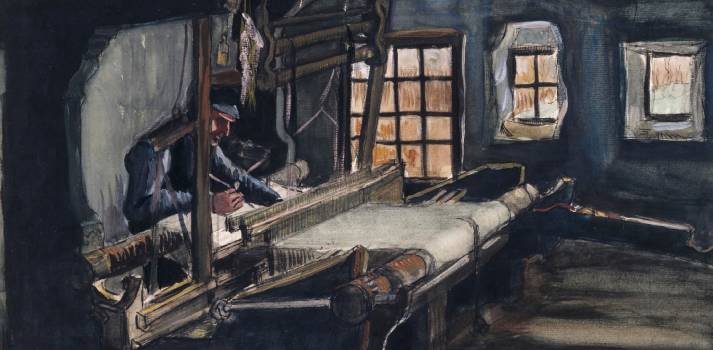 Vincent van Gogh (1853 - 1890), Wever, Nuenen December 1883-Augustus1884