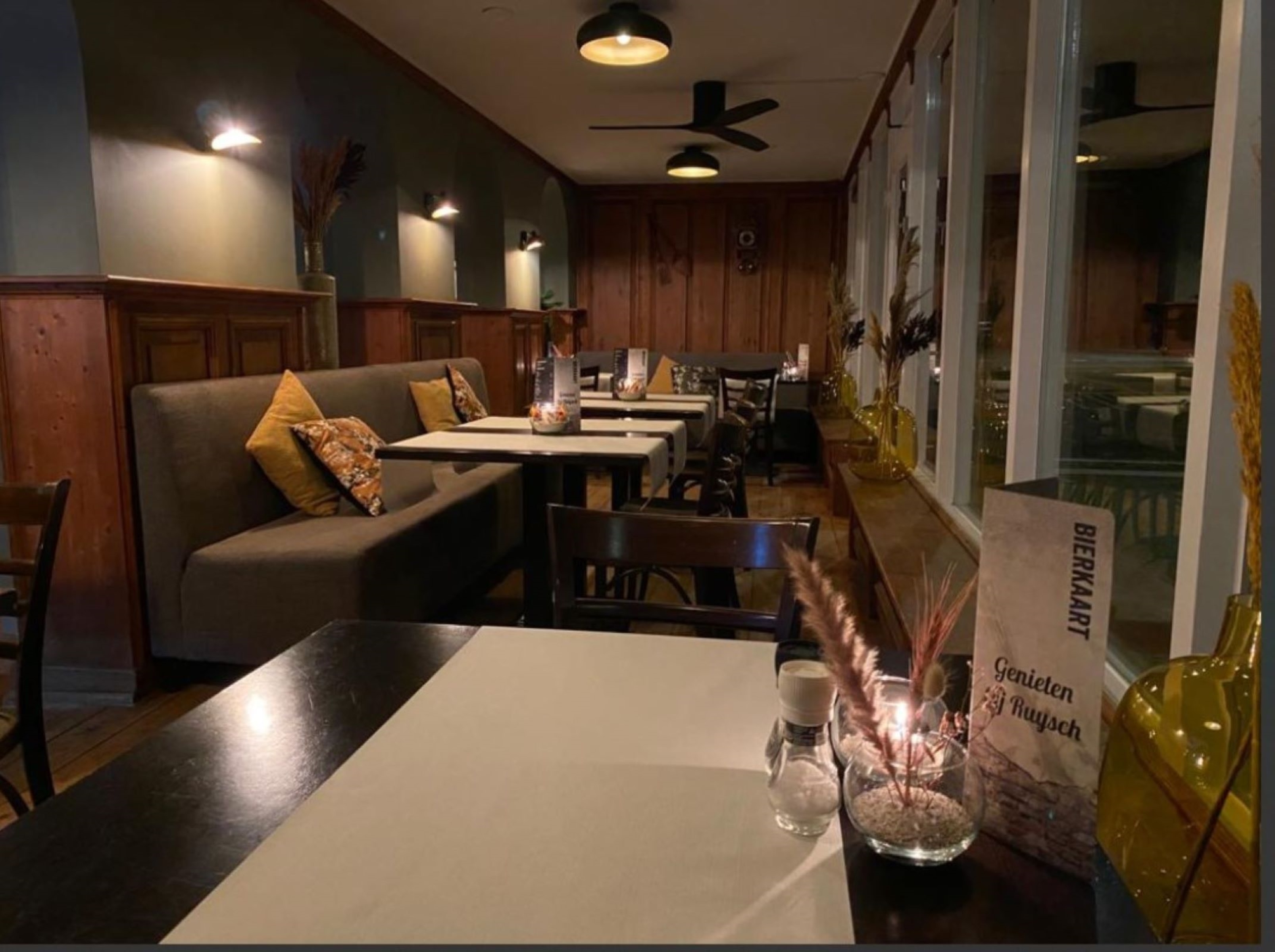 Sfeervol restaurant Bij Ruysch