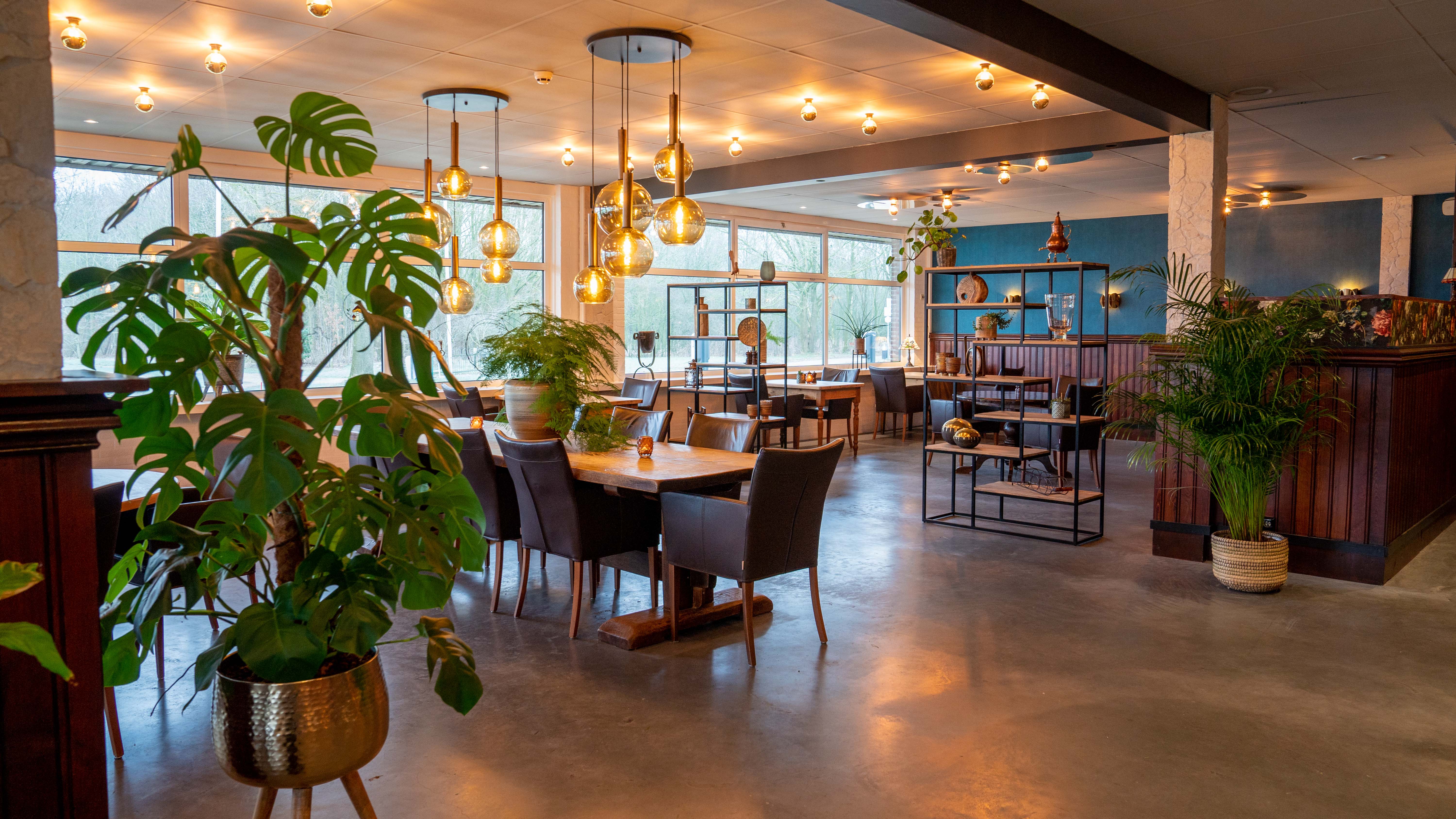 Stijlvol interieur bij Hotel Restaurant Martensplek