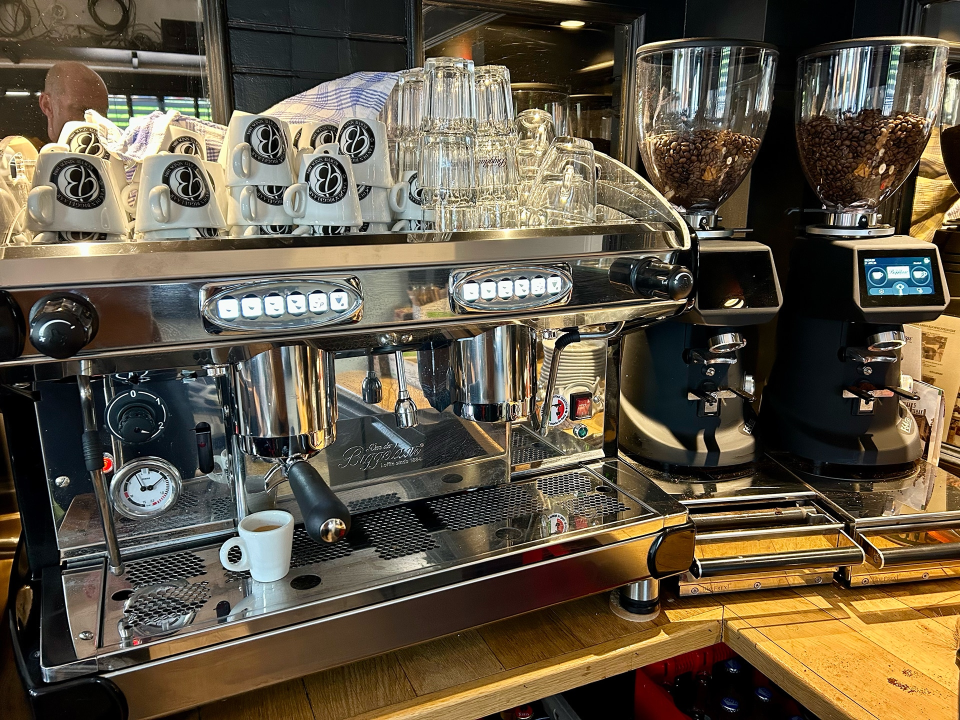 goede koffie bij Eetcafé De Cyclist